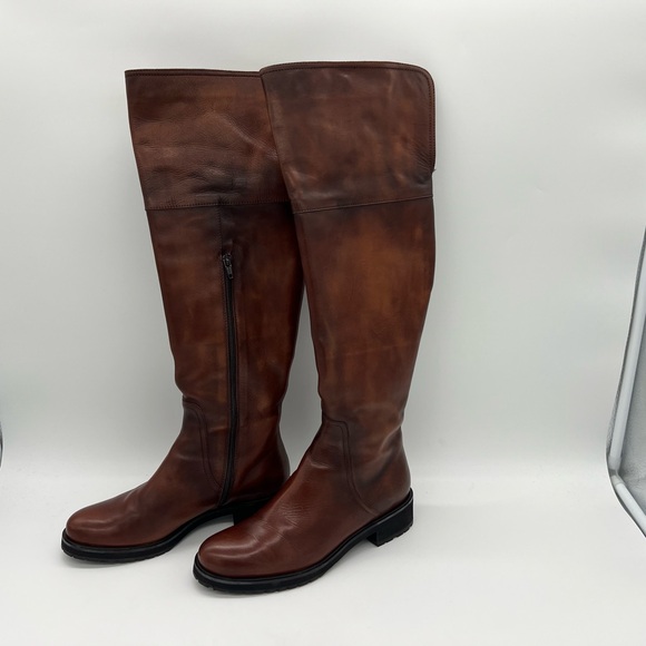 Sesto Meucci Women´s TallWalda Boots Brown Leather...